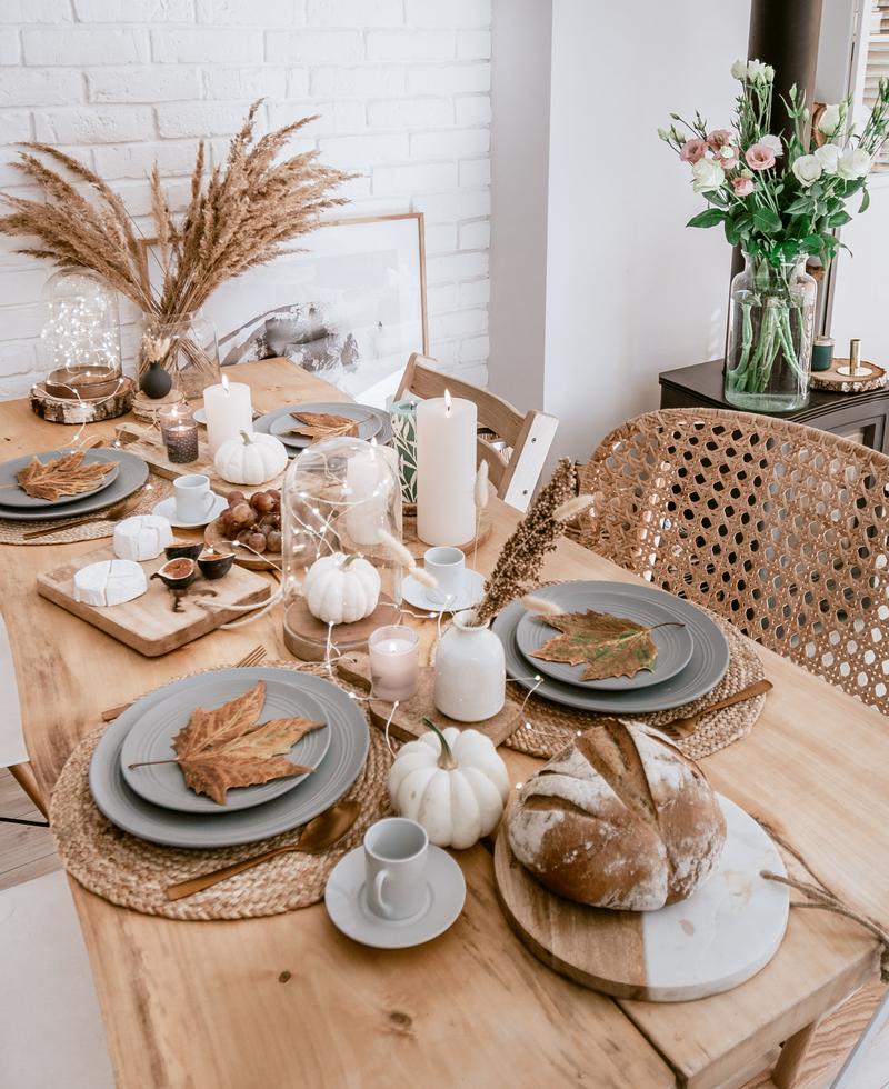 Dekoracje stołu i detale